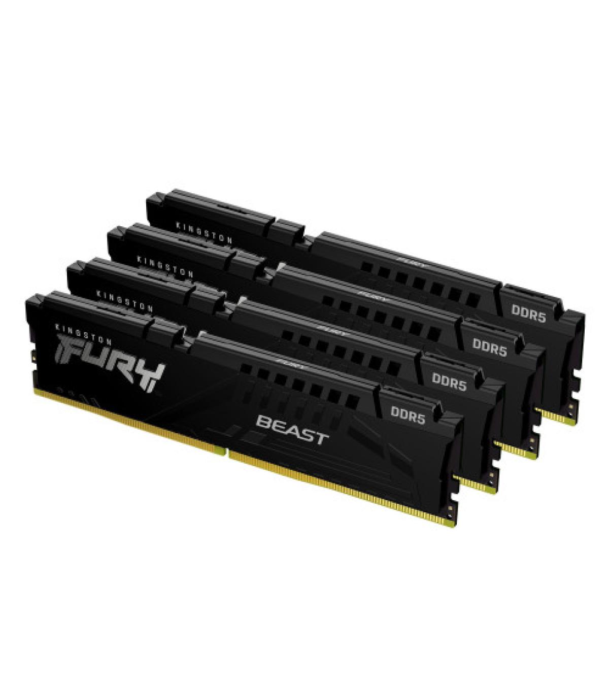 Kingston Technology FURY Beast módulo de memoria 128 GB 4 x 32 GB DDR5
