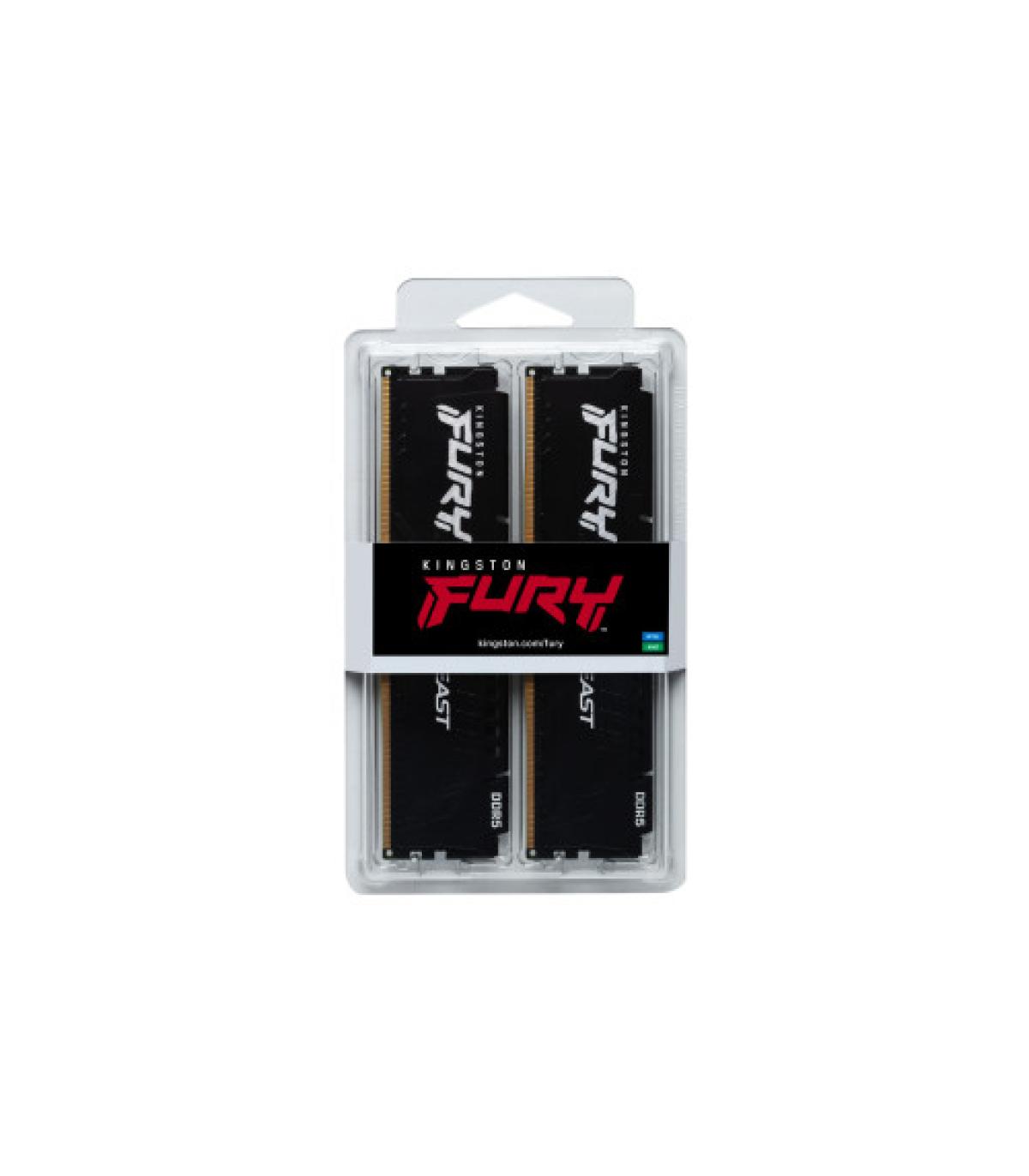 Kingston Technology FURY Beast módulo de memoria 128 GB 4 x 32 GB DDR5