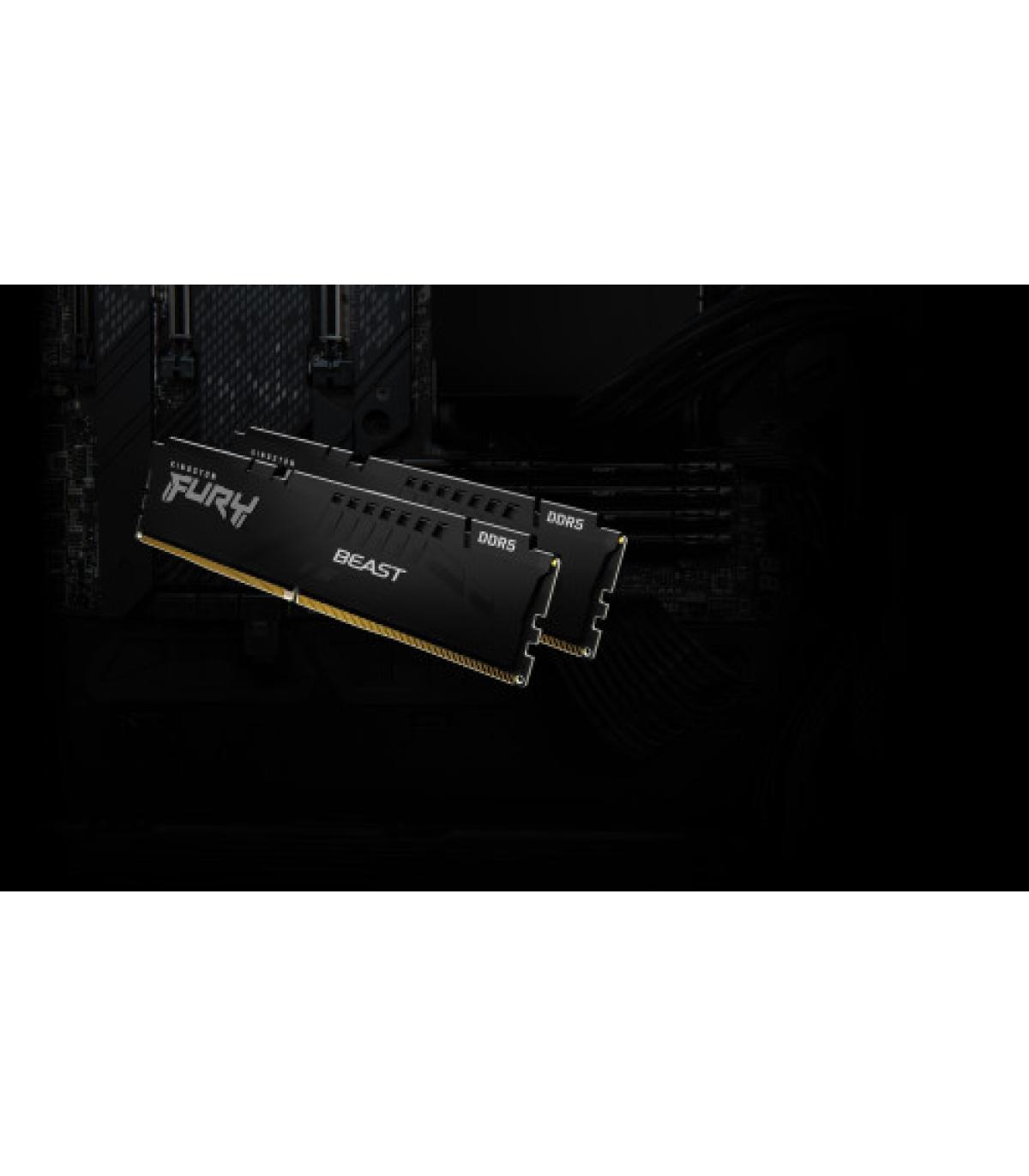 Kingston Technology FURY Beast módulo de memoria 128 GB 4 x 32 GB DDR5