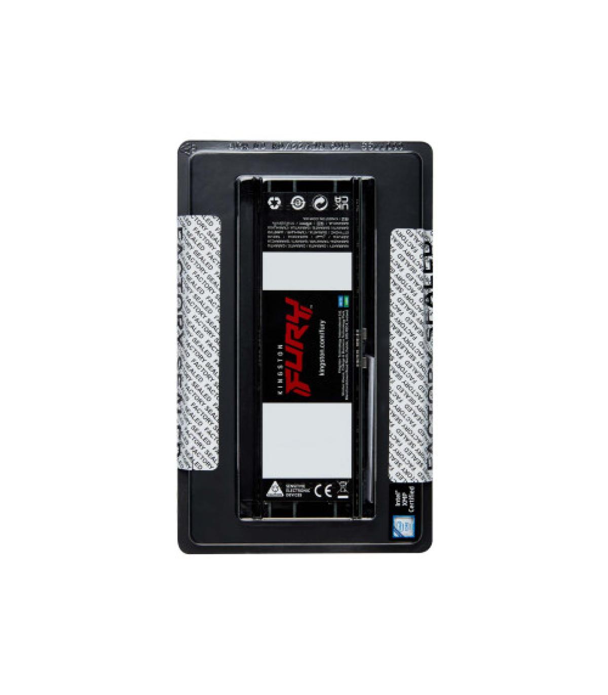 Kingston Technology FURY Renegade Pro módulo de memoria 128 GB 4 x 32 GB DDR5 ECC