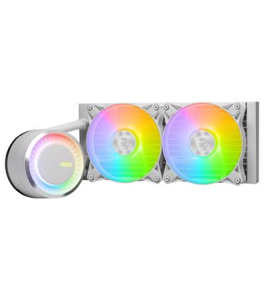 MSI MAG CORELIQUID E240 WHITE sistema de refrigeración para ordenador Placa base, Procesador Kit de refrigeración líquida 12 cm.