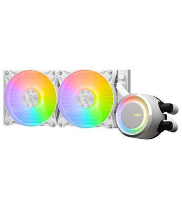 MSI MAG CORELIQUID E240 WHITE sistema de refrigeración para ordenador Placa base, Procesador Kit de refrigeración líquida 12 cm.