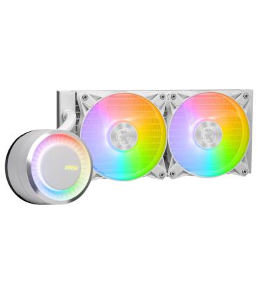 MSI MAG CORELIQUID E240 WHITE sistema de refrigeración para ordenador Placa base, Procesador Kit de refrigeración líquida 12 cm.