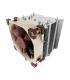 NOCTUA COOLER CPU NH-U9S 5 HEATPIPES, TOWER, 92MM FAN, 92X92X25, 12V, 2000RPM/1550RPM/400RPM, 22,8 DB(A), 78,9 M3/H, 4 PINES, LG