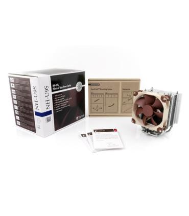 NOCTUA COOLER CPU NH-U9S 5 HEATPIPES, TOWER, 92MM FAN, 92X92X25, 12V, 2000RPM/1550RPM/400RPM, 22,8 DB(A), 78,9 M3/H, 4 PINES, LG