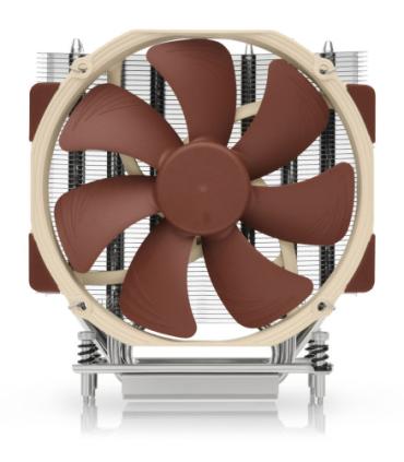 NOCTUA COOLER CPU NH-U14S TR4-SP3, 140MM FAN, 140X150X25, 12V,1500RPM/1200RPM/300RPM, 24,6 DB(A), 140,2 M3/H, STRX4, SWRX8, TR4.