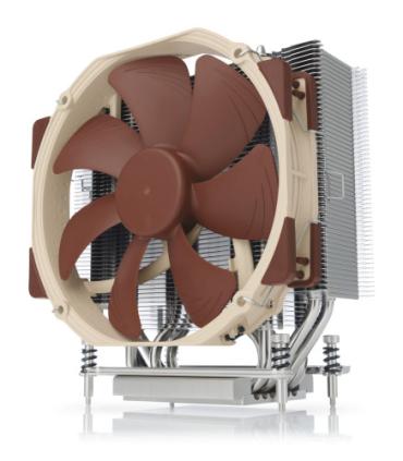 NOCTUA COOLER CPU NH-U14S TR4-SP3, 140MM FAN, 140X150X25, 12V,1500RPM/1200RPM/300RPM, 24,6 DB(A), 140,2 M3/H, STRX4, SWRX8, TR4.