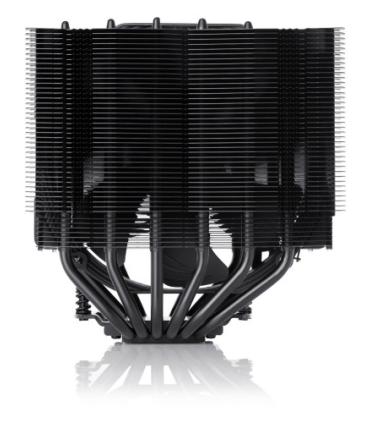 NOCTUA COOLER CPUNOCTUA NH-D15S CHROMAX.BLACK, 6 HEATPIPES DUAL TOWER, 1X NF-A15 140MM FAN PWM, LGA1851, LGA1700, LGA1200, LGA11