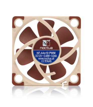 NOCTUA VENTILADOR NF-A4X10 PWM, 40MM FAN, 40X40X10MM, 12V, 5000RPM/3700RPM/1000RPM, 19,6 DB(A), 8,9 M3/H, 1,95 MM H2O, 4 PINES