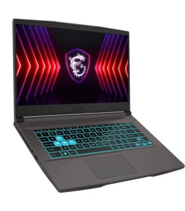 MSI PORTATIL. THIN 15 B12UC-1680XES.15.6" FHD (1920*1080), 144HZ 45%NTSC IPS-LEVEL.RTX 3050 4GB, GDDR6 4GB.DDR IV 8GB*2 (3200MHz