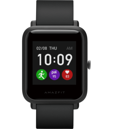 Amazfit Bip S Lite 3,25 cm (1.28") TFT 42 mm Digital 176 x 176 Pixeles Pantalla táctil Negro