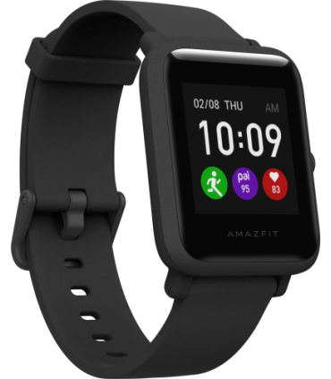 Amazfit Bip S Lite 3,25 cm (1.28") TFT 42 mm Digital 176 x 176 Pixeles Pantalla táctil Negro