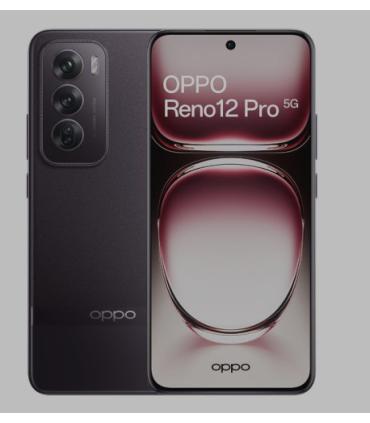 OPPO RENO12 PRO 5G 512GB 12GB BLACK CASE/STIC/CAR 80W/AIR3