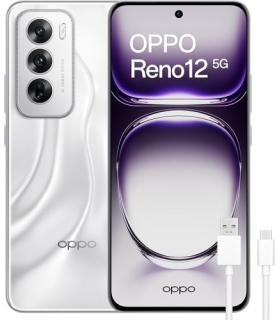 OPPO RENO 12 5G 256GB 12GB SILVER + CABLE USB