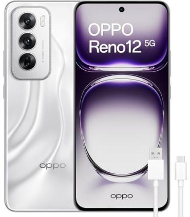 OPPO RENO 12 5G 256GB 12GB SILVER + CABLE USB