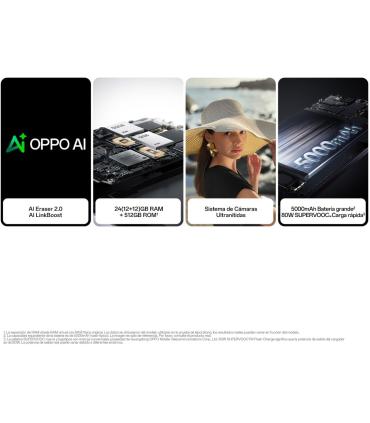 OPPO RENO12 PRO 5G 512GB 12GB BLACK + CABLE USB