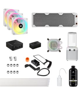 Corsair XH405i Procesador Kit de refrigeración líquida Blanco