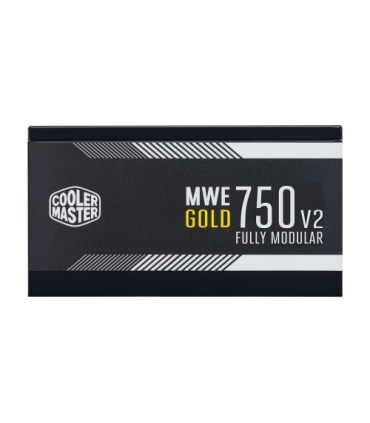 Cooler Master MWE Gold 750 V2 ATX 3.0 Ready unidad de fuente de alimentación 750 W 24-pin ATX Negro