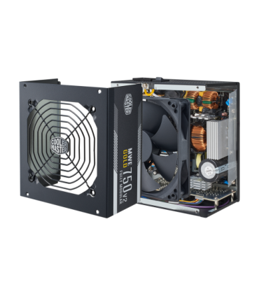 Cooler Master MWE Gold 750 V2 ATX 3.0 Ready unidad de fuente de alimentación 750 W 24-pin ATX Negro