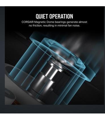 VENTILADOR CAJA CORSAIR RX RGB SERIES iCUE LINK RX140 RGB BLANCO SINGLE PACK CO-9051023-WW