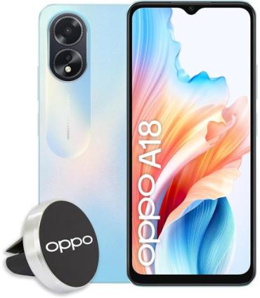 OPPO A18 4GB+128GB AZUL+CABLE USB