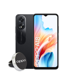 OPPO A18 16,7 cm (6.56") SIM doble Android 13 4G USB Tipo C 4 GB 128 GB 5000 mAh Negro