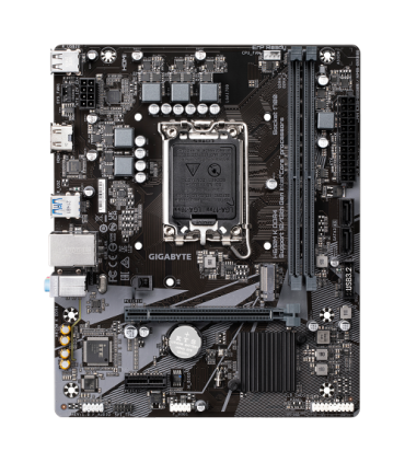 PLACA GIGABYTE H610M K DDR4,INTEL,1700,H610,2DDR4,64GB,HDMI,GBLAN,2SATA3+M.2,4USB3.2,MATX