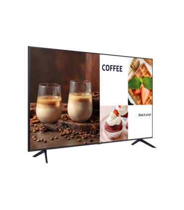 Samsung LH55BECHLGUXEN pantalla de señalización Pantalla plana para señalización digital 139,7 cm (55") LED Wifi 4K Ultra HD Neg