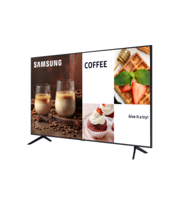 Samsung LH55BECHLGUXEN pantalla de señalización Pantalla plana para señalización digital 139,7 cm (55") LED Wifi 4K Ultra HD Neg