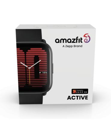 Amazfit Active 4,45 cm (1.75") AMOLED Digital 390 x 450 Pixeles Pantalla táctil Negro GPS (satélite