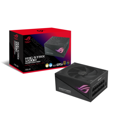 ASUS ROG STRIX 1200W Gold Aura Edition unidad de fuente de alimentación 20+4 pin ATX Negro