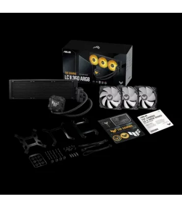 ASUS TUF GAMING LC II 360 ARGB Procesador Kit de refrigeración líquida 12 cm Negro