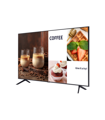 Samsung LH65BECHLGUXEN pantalla de señalización Pantalla plana para señalización digital 165,1 cm (65") LED Wifi 4K Ultra HD Neg