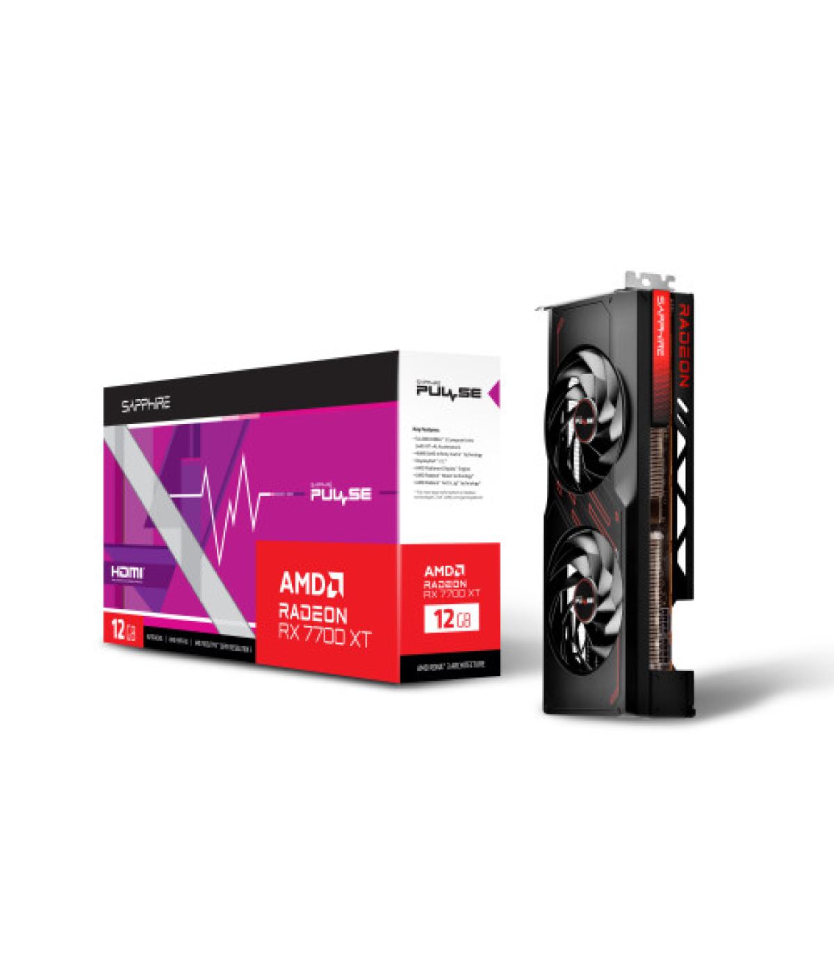 Sapphire PULSE Radeon RX 7700 XT AMD 12 GB GDDR6