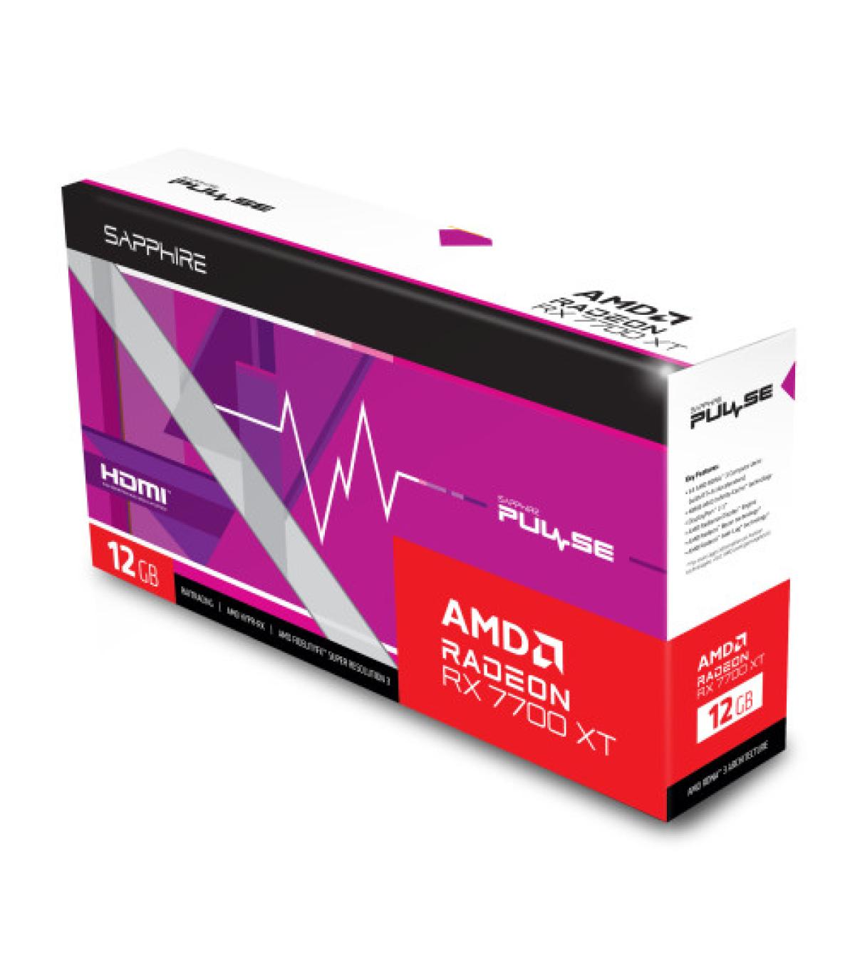 Sapphire PULSE Radeon RX 7700 XT AMD 12 GB GDDR6