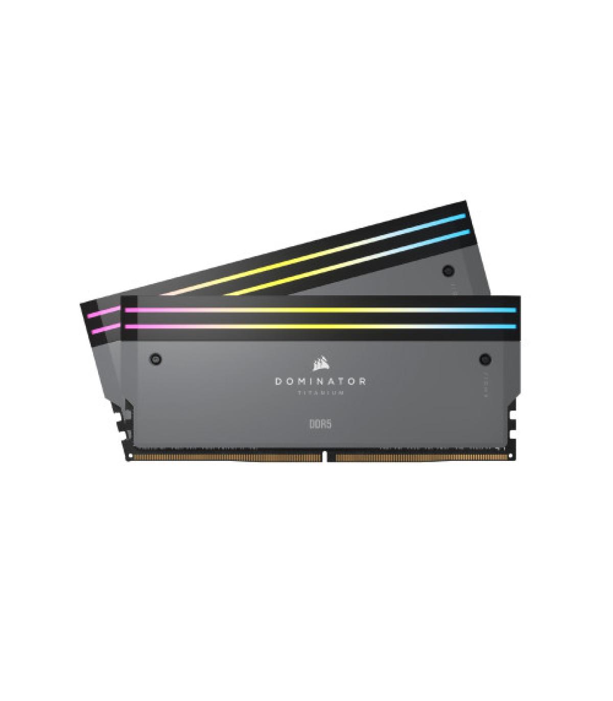 MEMORIA CORSAIR DDR5 32GB 2X16GB PC6000 DOMINATOR TITANIUM CMP32GX5M2B6000Z30