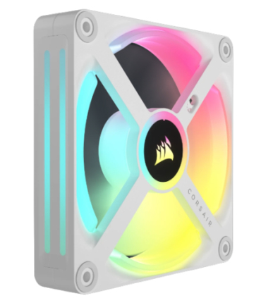 Corsair CO-9051005-WW sistema de refrigeración para ordenador Carcasa del ordenador Ventilador 12 cm Blanco 1 pieza(s