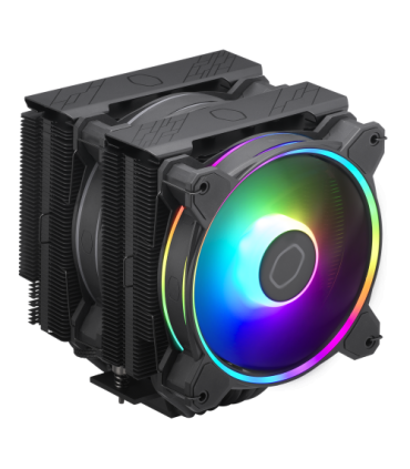 Cooler Master Hyper 622 Halo Black Carcasa del ordenador, Procesador Refrigerador de aire 12 cm Negro