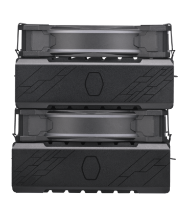 Cooler Master Hyper 622 Halo Black Carcasa del ordenador, Procesador Refrigerador de aire 12 cm Negro