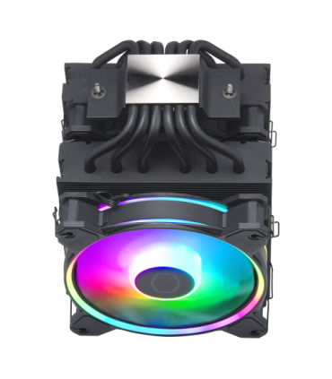 Cooler Master Hyper 622 Halo Black Carcasa del ordenador, Procesador Refrigerador de aire 12 cm Negro