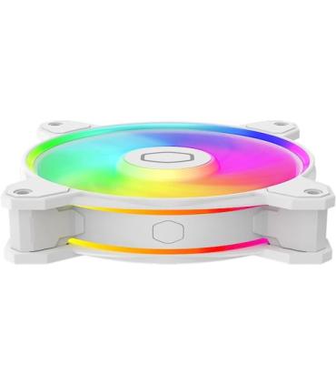 VENTILADOR CAJA COOLER MASTER MASTERFAN MF120 HALO 2 ARGB BLANCO (MFL-B2DW-21NP2-R2