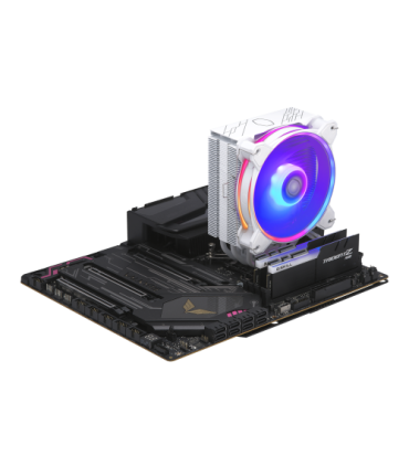 Cooler Master Hyper 212 Halo White Carcasa del ordenador, Procesador Refrigerador de aire 12 cm Blanco