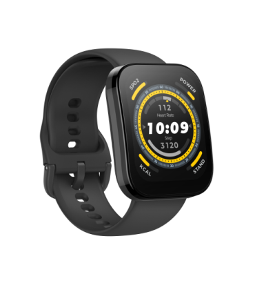 Amazfit Bip 5 4,85 cm (1.91") LCD 38 mm Digital 320 x 380 Pixeles Pantalla táctil Negro GPS (satélite