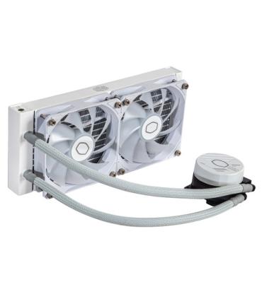 Cooler Master MasterLiquid 240L Core ARGB White Carcasa del ordenador, Procesador Kit de refrigeración líquida 12 cm Blanco