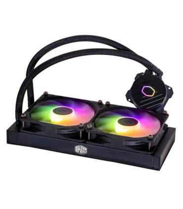 Cooler Master MasterLiquid 240L Core ARGB Carcasa del ordenador, Procesador Kit de refrigeración líquida 12 cm Negro