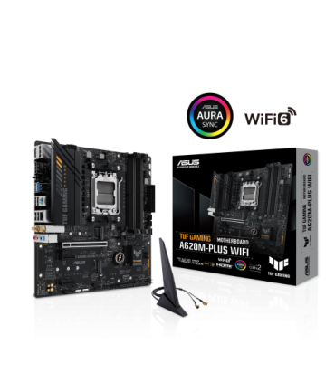ASUS TUF GAMING A620M-PLUS WIFI Zócalo AM5