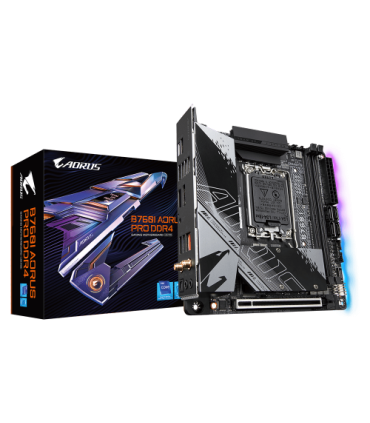 Gigabyte B760I AORUS PRO DDR4 placa base Intel B760 Express LGA 1700 mini ITX