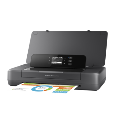 HP Officejet Impresora portátil 200, Estampado, Impresión desde USB frontal