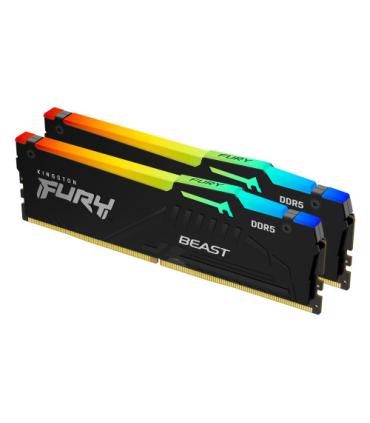 Kingston Technology FURY Beast RGB módulo de memoria 64 GB 2 x 32 GB DDR5 6000 MHz