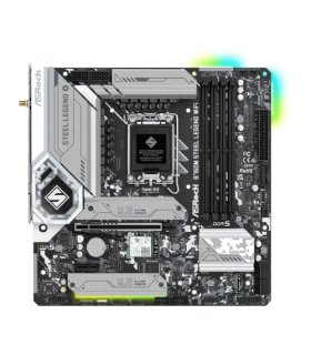 Asrock B760M Steel Legend WiFi Intel B760 LGA 1700 micro ATX